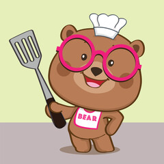 teddy bear with honey