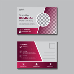 Creative marketing Postcard Design