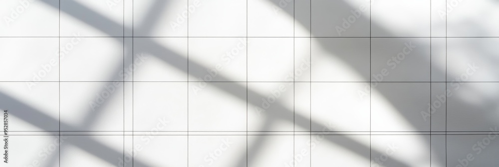 Poster a topdown perspective reveals a textured grid paper background, enhanced by subtle shadows that add 