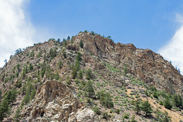Mountainsides Colorado Rocky Mountains