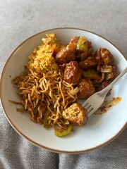 stew with vegetables