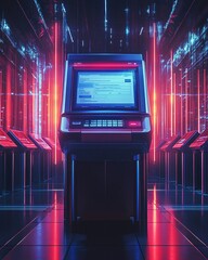 Obraz premium e-voting