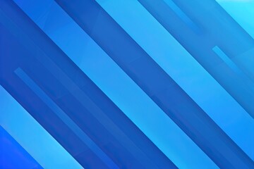 Obraz premium Blue Background with Diagonal Lines and Gradient, Simple Geometric Design for Presentation, Web Banner, and Motion Graphics, Vector Illustration with Copy Space and Clean, Flat Design