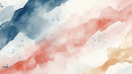 Fototapeta premium Nordic Abstract watercolor oil painting. Winter mood. Abstraction art background. Oil on canvas. Golden texture. Fragment of artwork. Paint spots. Strokes of paint. Colorful canvas.