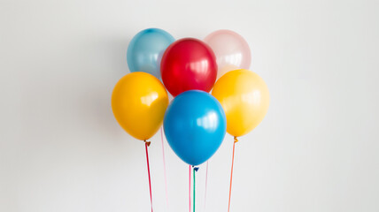 Fiesta con Pastel, Globos y Confeti