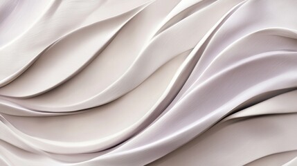 Obraz premium Modern parametric digital illustration with smooth lines flowing and bending, creating a sense of elegance and movement. Perfect for websites, presentations, or prints