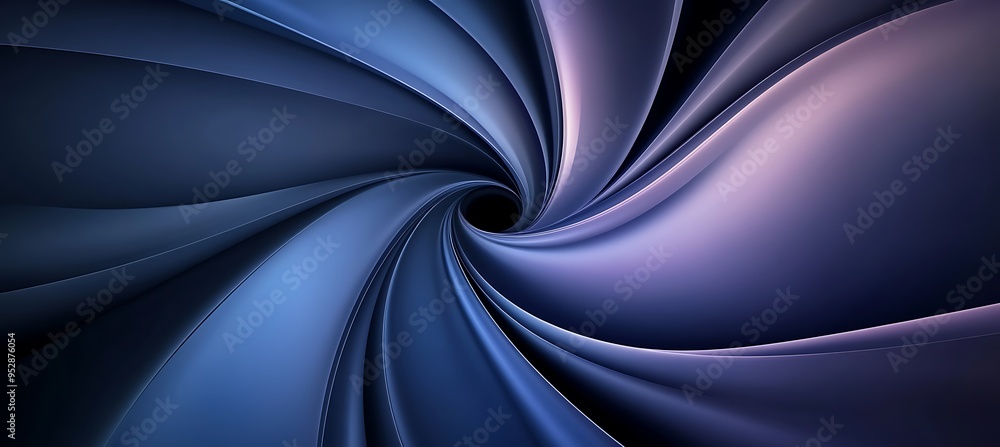 Poster dynamic abstract swirl pattern in bright colors with space for tex