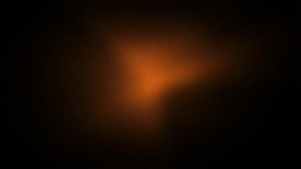 Dark, grainy 4K gradient with rich black and deep brown tones, accented by a warm orange glow in the center. Perfect for dramatic, modern designs
