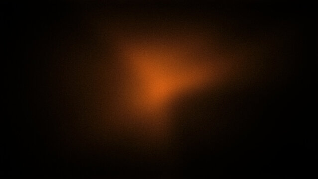 Dark, grainy 4K gradient with rich black and deep brown tones, accented by a warm orange glow in the center. Perfect for dramatic, modern designs