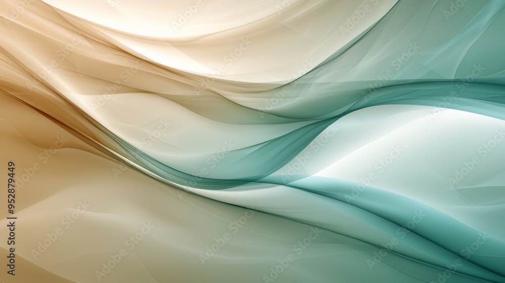 Poster Abstract background with flowing lines creating a sense of movement and dynamism, ideal for projects that require a touch of elegance and modernity