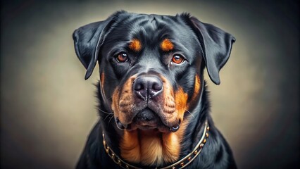 Fototapeta premium Rottweiler Dog Animal Portrait
