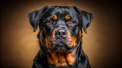 Fototapeta premium Rottweiler Dog Animal Portrait