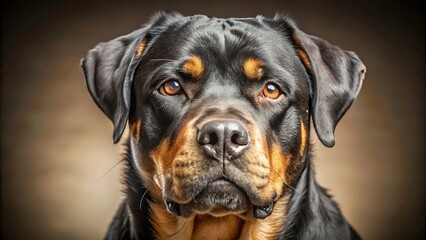 Obraz premium Rottweiler Dog Animal Portrait