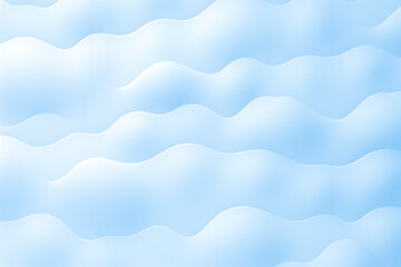 Obraz premium Abstract light blue wavy geometry background white background