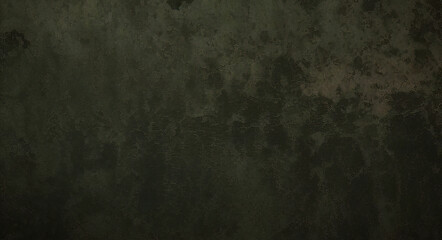 Obraz premium Glitter mist. Paint water splash. Magic spell. Green teal aqua silver gray color gradient shiny smoke veil wave on black abstract art background with free space. 