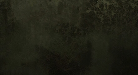 Fototapeta premium Glitter mist. Paint water splash. Magic spell. Green teal aqua silver gray color gradient shiny smoke veil wave on black abstract art background with free space. 