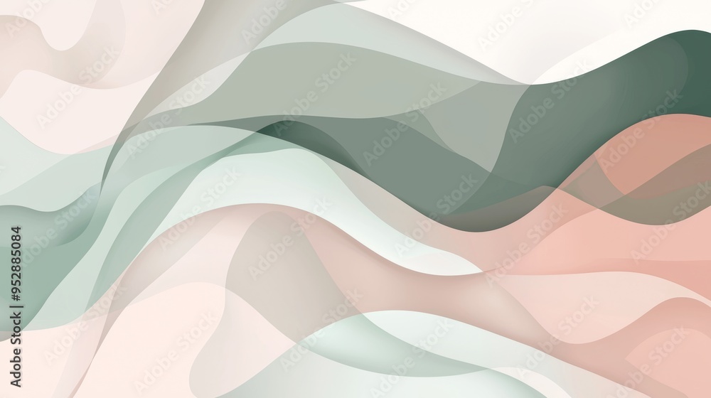 Poster abstract background with dynamic linear waves. line art is creating a sense of movement, ideal for u