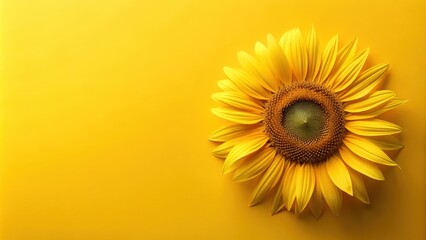 Abstract yellow background with modern style sunflower design , sunflower, abstract, yellow, background, modern, style