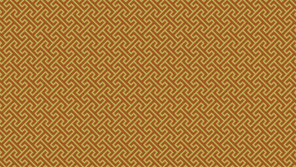 Fototapeta premium Japanese pattern ko. interlocking I symbols also known as Kojitsunagi wallpaper. 16:9 ratio.