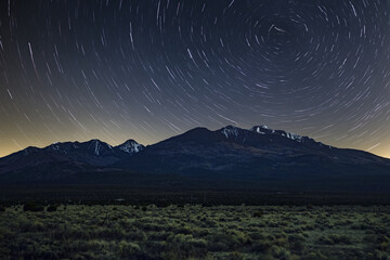sunrise in the mountains 