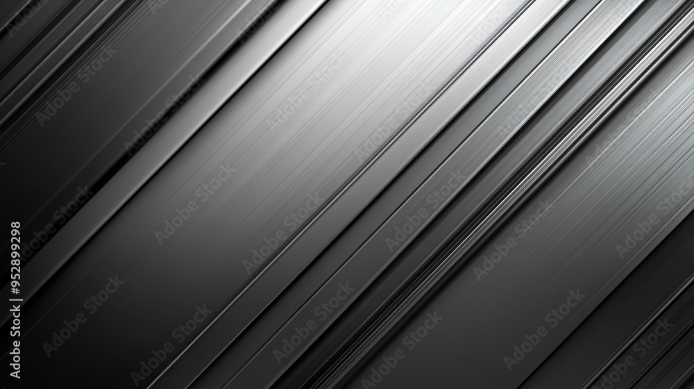 Poster the gray and silver are light black with white the gradient is the surface with templates metal text
