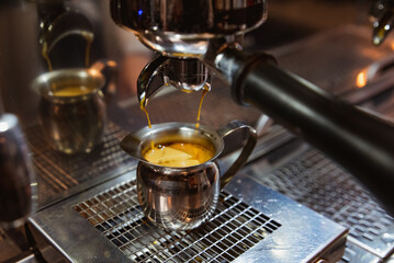 Coffee and Espresso Shots Flavored Coffee with Cold Foam
