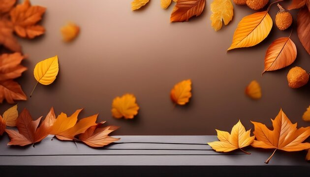 Autumn , hello september banner.