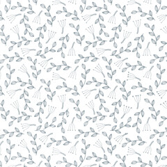 seamless pattern with leaves