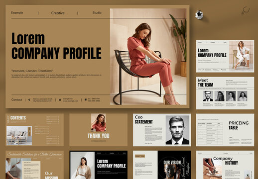 Company Profile Presentation Template