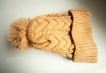 Handcrafted Peruvian Brown Winter Hat