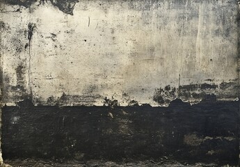 Grunge Texture Black and White Distressed Wall Background