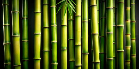 Abstract bamboo background
