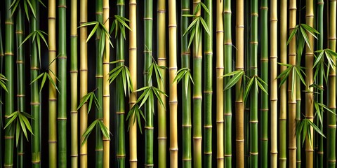Obraz premium Abstract bamboo background