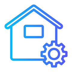 home repair glyph icon