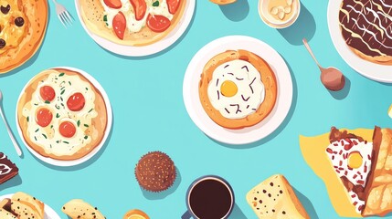 easter eggs pattern