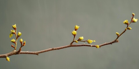 Fototapeta premium Spring Spike Witch Hazel Scientific Name Corylopsis spicata