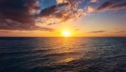 Obraz premium sunset over the sea