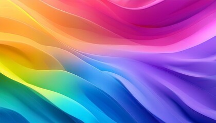 Obraz premium abstract color gradient background rainbow picture of purple pink blue yellow and green