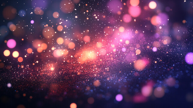 玉ボケが美しいキラキラ背景