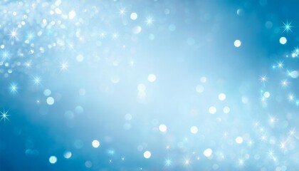 llight blue gradient sparkling background illustration