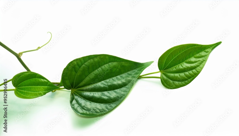 Wall mural vine plant betel leaves green leaves