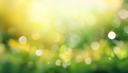 Obraz premium abstract blurred background featuring soft green and yellow hues