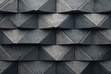Obraz premium Dark Concrete Hexagon Relief