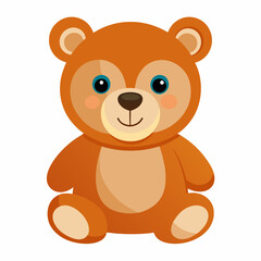 Fototapeta premium Teddy bear, vector