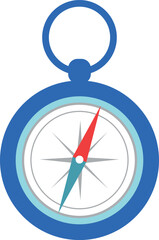 Compass color icon. Navigation symbol. Travel tool © ONYXprj