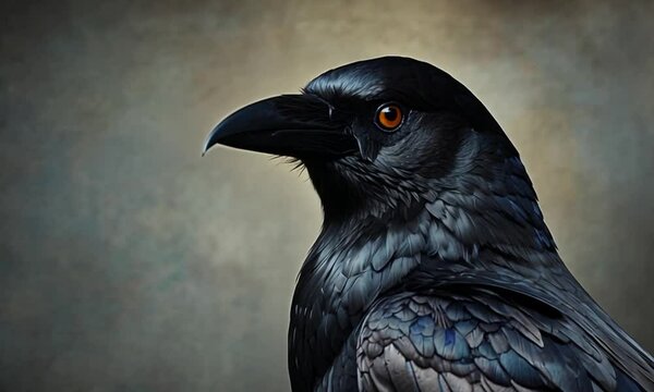 a figure of a raven