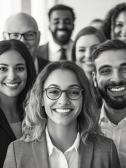 Fototapeta premium Professional Team in Business Attire