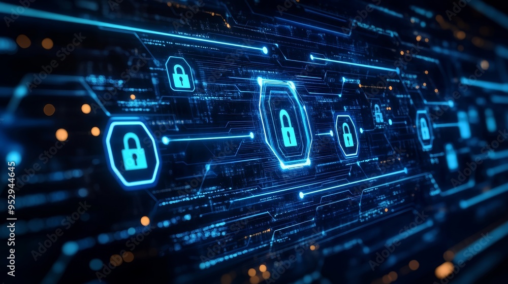 Poster secure digital dashboard showcasing document audit trails and compliance status