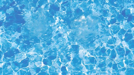 Obraz premium Blue Water Ripple Pattern.