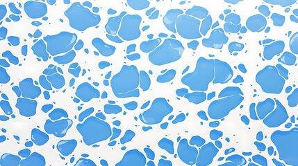 Abstract Blue and White Pattern.